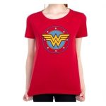 Camiseta Baby Look Wonder Woman (Tam Blg) Camiseta Baby Look Wonder Woman (Tam Blg)