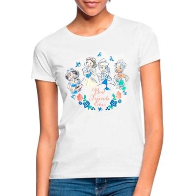Camiseta Feminina Best Friends Ever (Tam M)