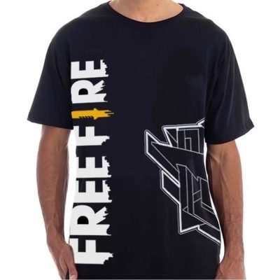 Camiseta Infantil Free Fire (Tam 12)