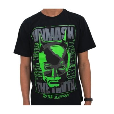 Camiseta Unissex Batman Unmasck (Tam Pp)