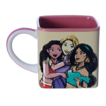 Caneca Cubo 300Ml - Princesas Da Disney