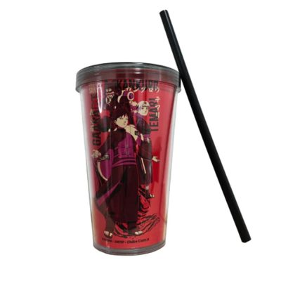 Copo Canudo 450Ml - Naruto Hidden Sand