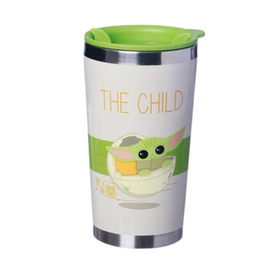 Copo Viagem 350Ml - Baby Yoda