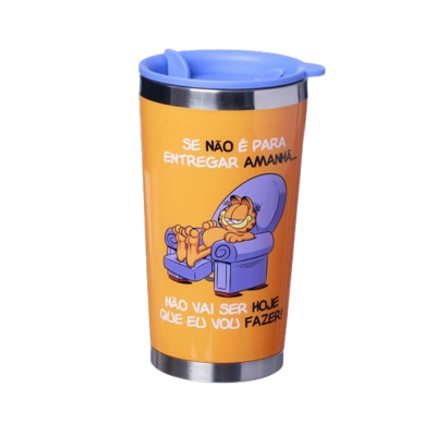 Copo Viagem 350Ml - Garfield