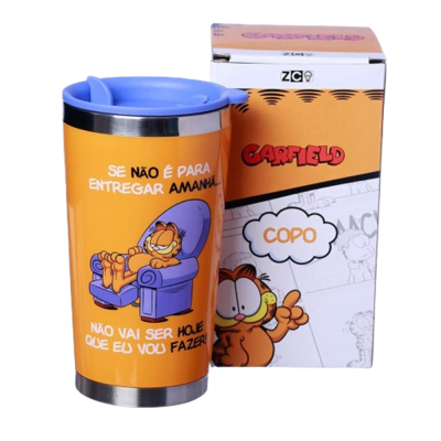 Copo Viagem 350Ml - Garfield