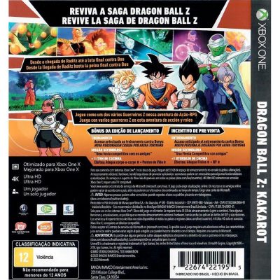 Dragon Ball Z Kakarot Xbox One