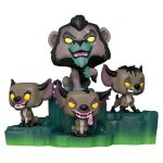 Funko Pop Scar With Hyenas 1204 (Disney Deluxe Villains Assemble)