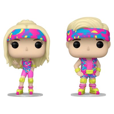 Funko Pop Skating Barbie & Skating Ken (2-Pack) (Barbie Movie)