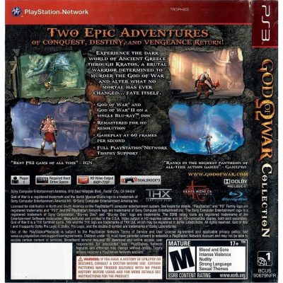 God Of War Collection Ps3 #3 (Greatest Hits) (Sem Manual)