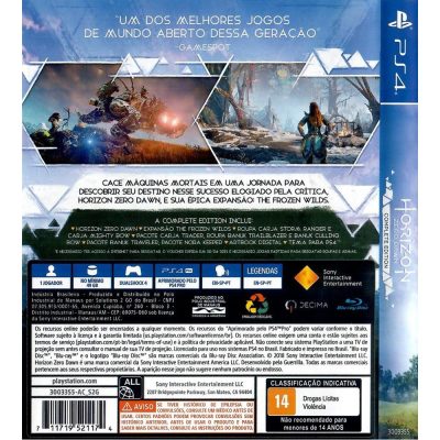 Horizon Zero Dawn Complete Edition Ps4