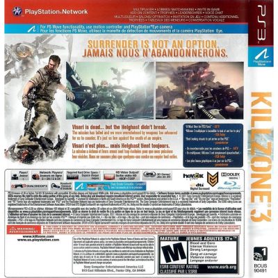 Killzone 3 Ps3 (Greatest Hits)