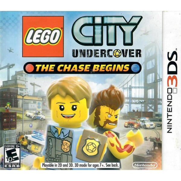Lego City Undercover The Chase Begins Nintendo 3Ds (Sem Manual)