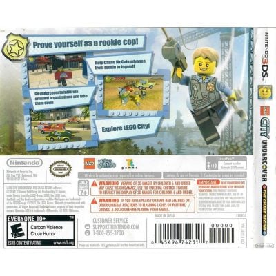 Lego City Undercover The Chase Begins Nintendo 3Ds (Sem Manual)