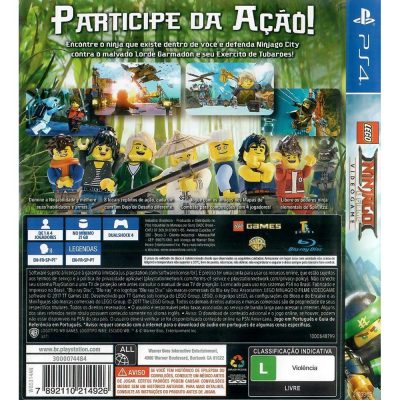Lego Ninjago O Filme Vídeo Game Ps4 #3