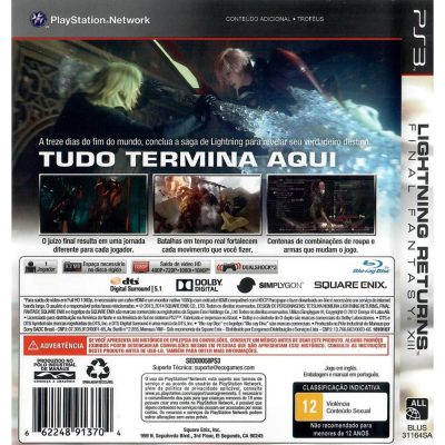 Lightning Returns Final Fantasy Xiii Ps3 #1