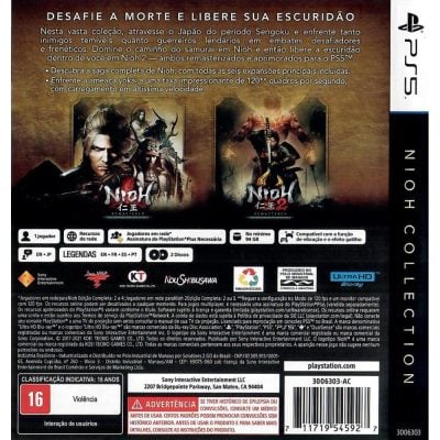 Nioh Collection Ps5
