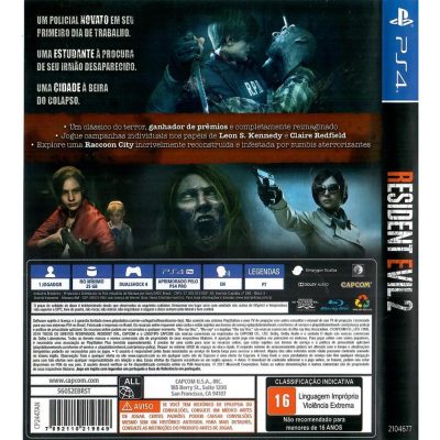 Resident Evil 2 Remake Ps4 #3