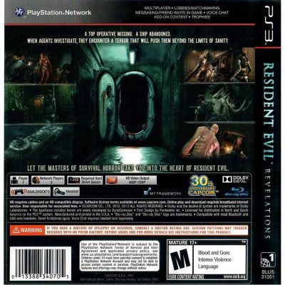Resident Evil Revelations Ps3 #1