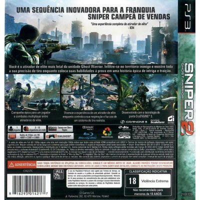 Sniper Ghost Warrior 2 Ps3