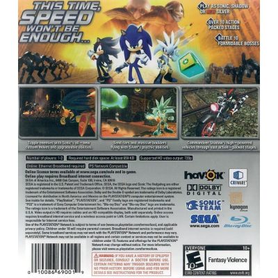 Sonic The Hedgehog Ps3