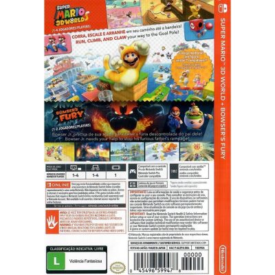 Super Mario 3D World + Bowsers Fury Nintendo Switch