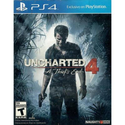 Uncharted 4 A Thiefs End Ps4 #1 (Case De Papelão)