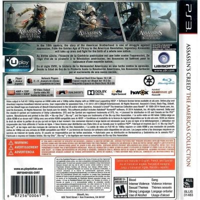 Assassins Creed The Americas Collection Ps3 #1