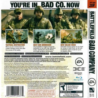 Battlefield Bad Company Ps3 #1