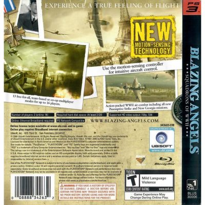 Blazing Angels Squadrons Of Wwii Ps3 #1
