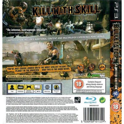 Bulletstorm Ps3