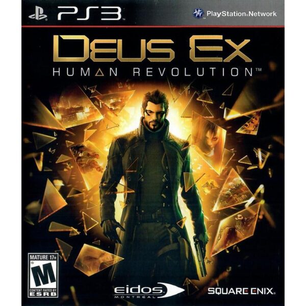 Deus Ex Human Revolution Ps3 (Com Luva Papelão)