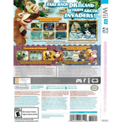 Donkey Kong Country Tropical Freeze Nintendo Wii U #2