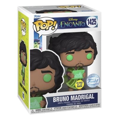 Funko Pop Bruno Madrigal With Prophecy 1425 (Glows) (Encanto) (Special Edition)
