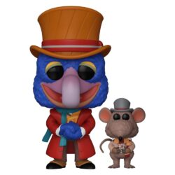 Funko Pop Charles Dickens With Rizzo 1456 (Disney The Muppet Christmas Carol)