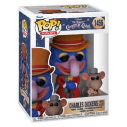 Funko Pop Charles Dickens With Rizzo 1456 (Disney The Muppet Christmas Carol)