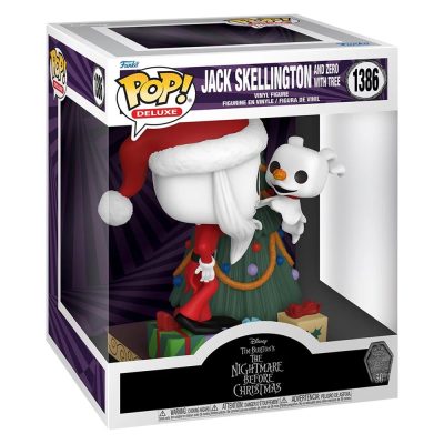 Funko Popjack Skellington And Zero With Tree 1386 (Deluxe)