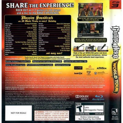 Guitar Hero World Tour Ps3 #3