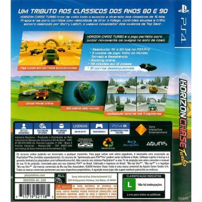 Horizon Chase Turbo Ps4