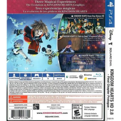 Kingdom Hearts Hd Ii.8 Final Chapter Prologue Ps4