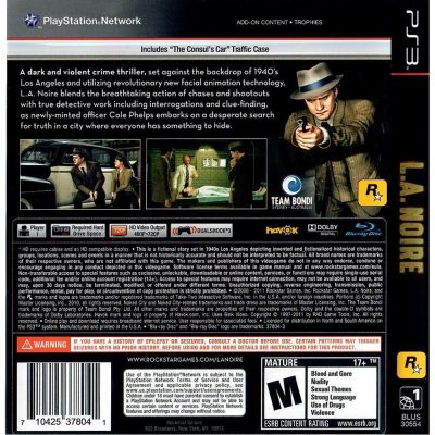 L.A. Noire Ps3