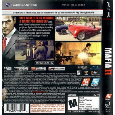 Mafia Ii Ps3 #1