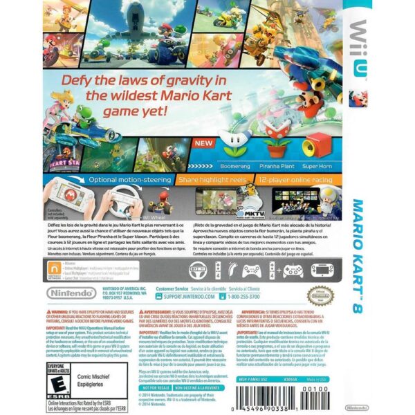Mario Kart 8 Nintendo Wii U (Caixinha Vermelha)