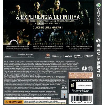 Mortal Kombat Xl Xbox One