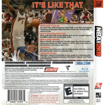Nba 2K8 Ps3