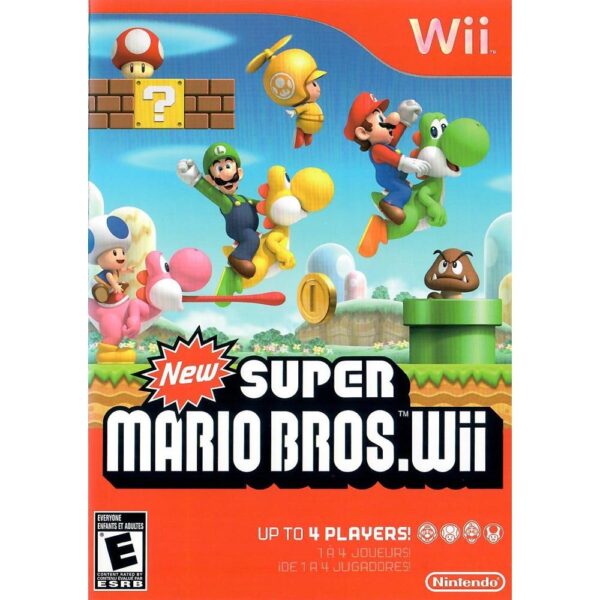 New Super Mario Bros Nintendo Wii #1