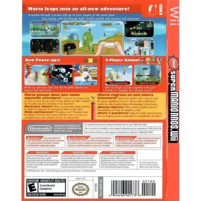 New Super Mario Bros Nintendo Wii #1