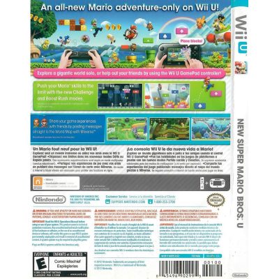 New Super Mario Bros. U Nintendo Wii U #3 (Sem Manual)