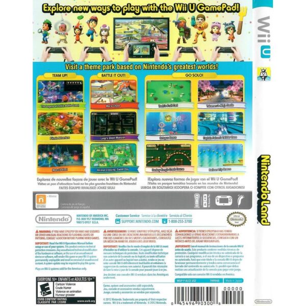 Nintendo Land Nintendo Wii U (Com Luva)