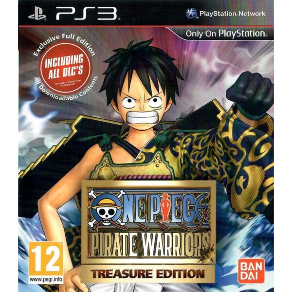 One Piece Pirate Warrior Treasure Edition Ps3 (Sem Código)