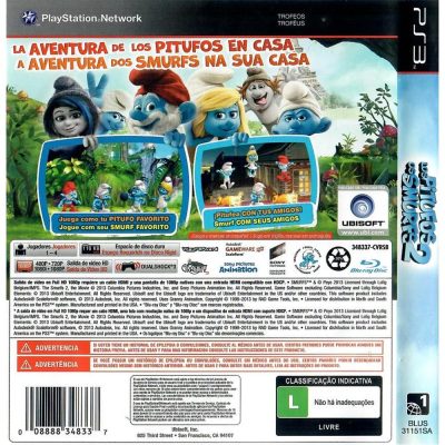 Os Smurfs 2 Ps3 #1
